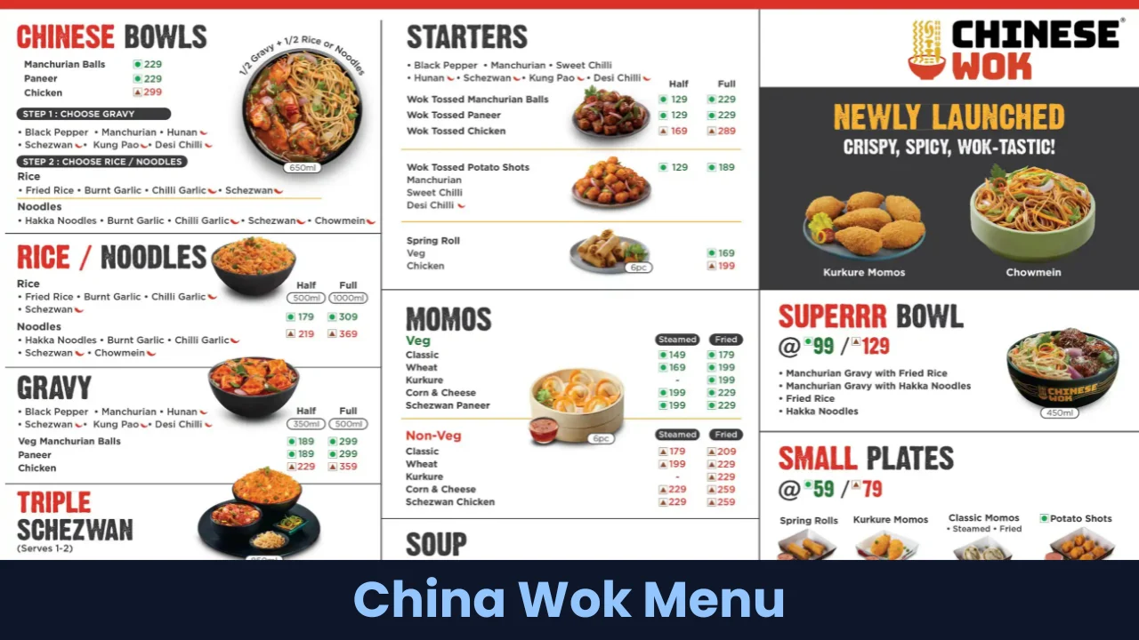 China Wok Menu