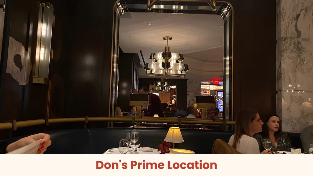 Don's Prime Location