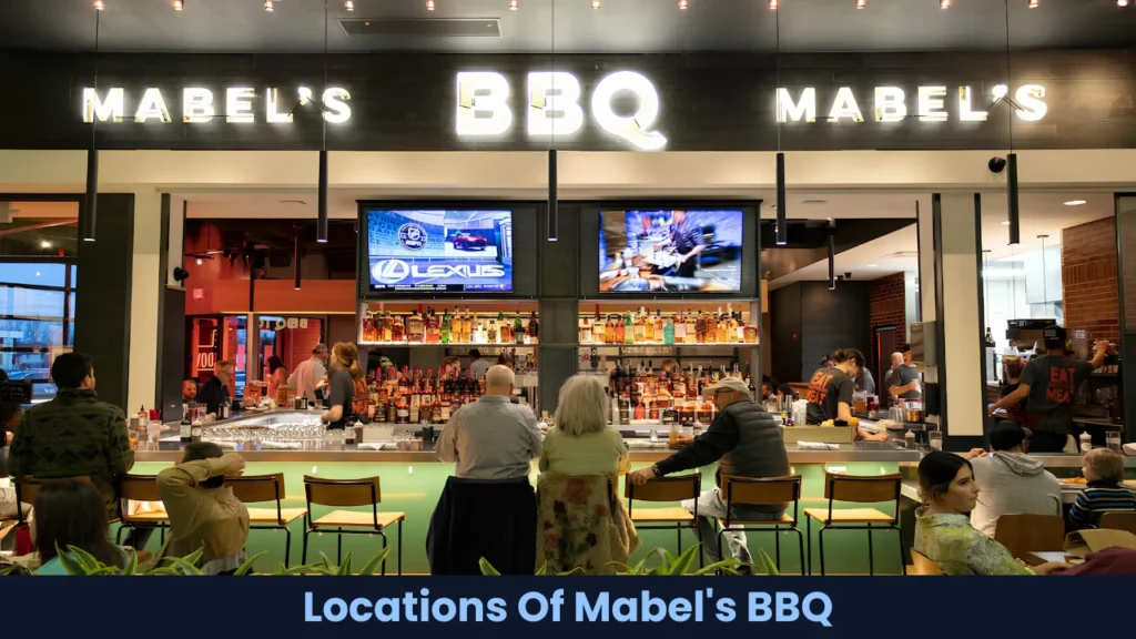 Locations Of Mabel's BBQ