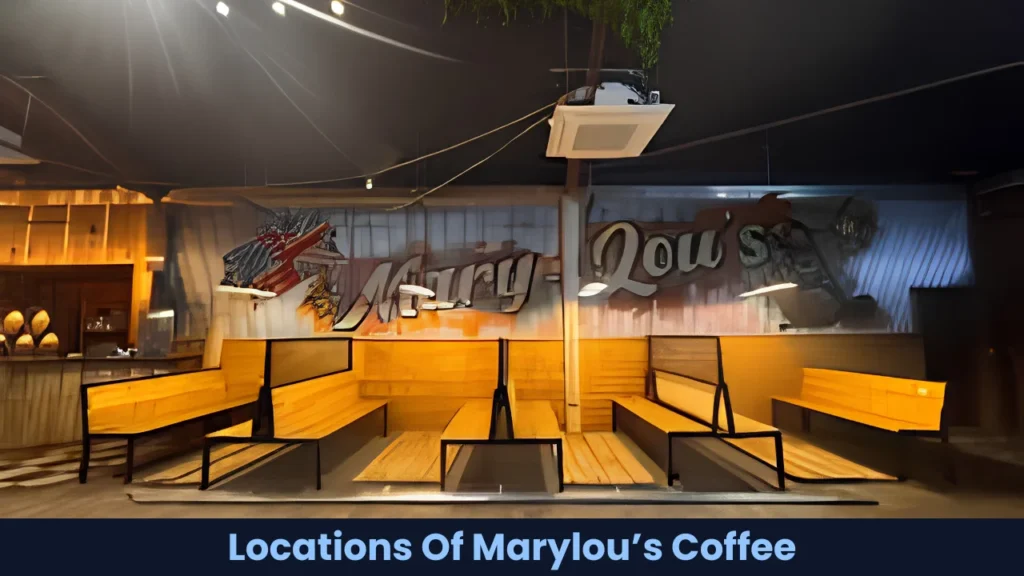 Locations Of Marylou’s Coffee