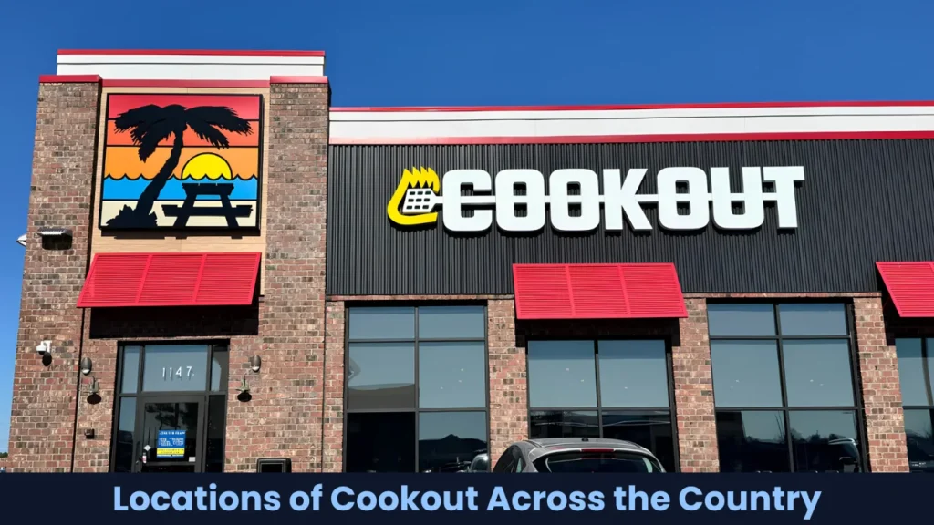 Locations of Cookout Across the Country