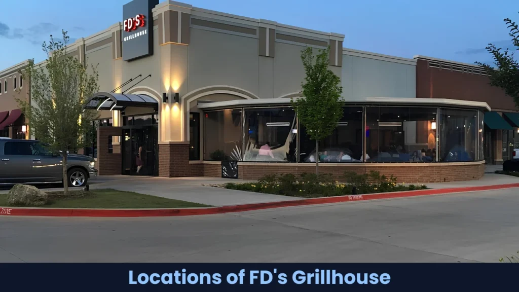 Locations of FD's Grillhouse
