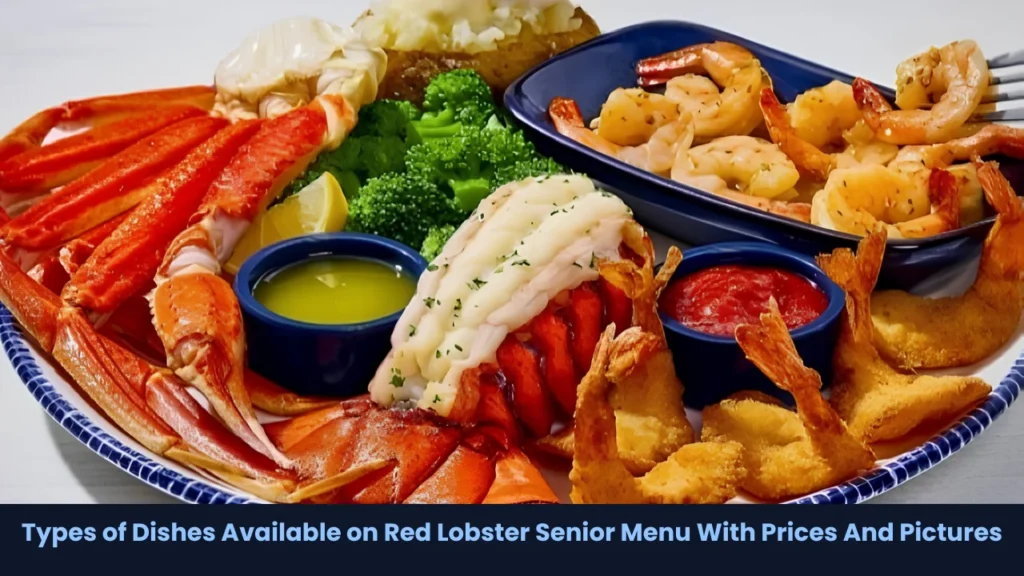 Types of Dishes Available on Red Lobster Senior Menu With Prices And Pictures