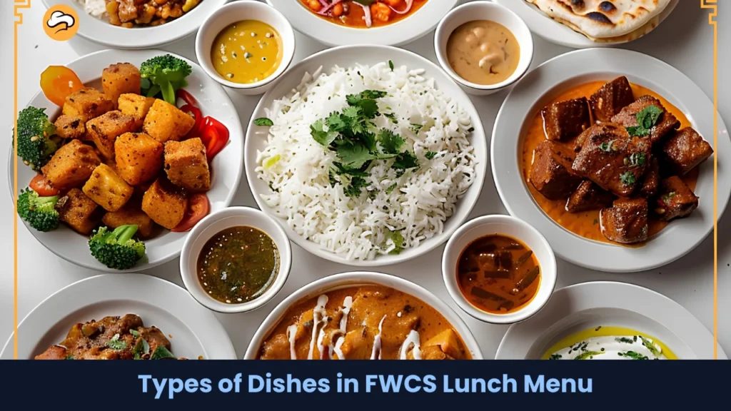 Types of Dishes in FWCS Lunch Menu
