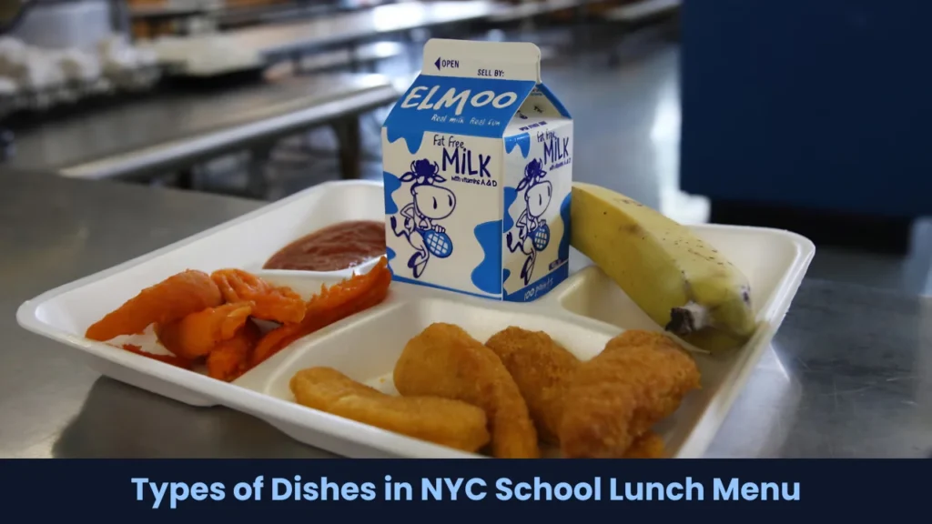 Types of Dishes in NYC School Lunch Menu