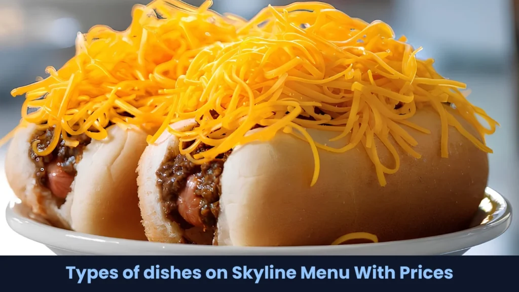 Types of dishes on Skyline Menu With Prices