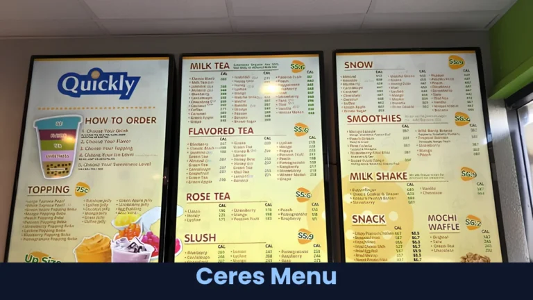 Ceres Menu