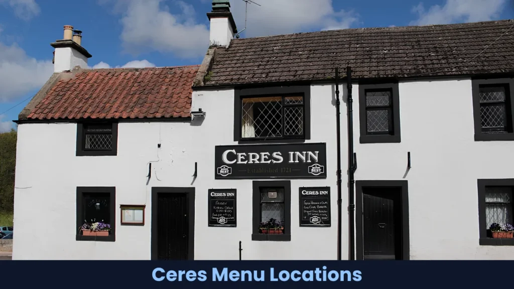 Ceres Menu Locations