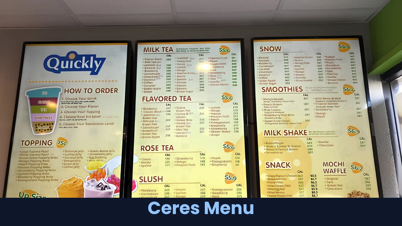 Ceres Menu