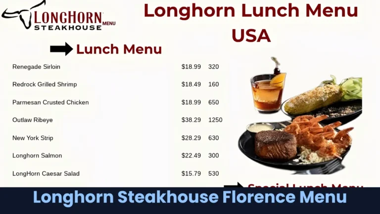 Longhorn Steakhouse Florence Menu