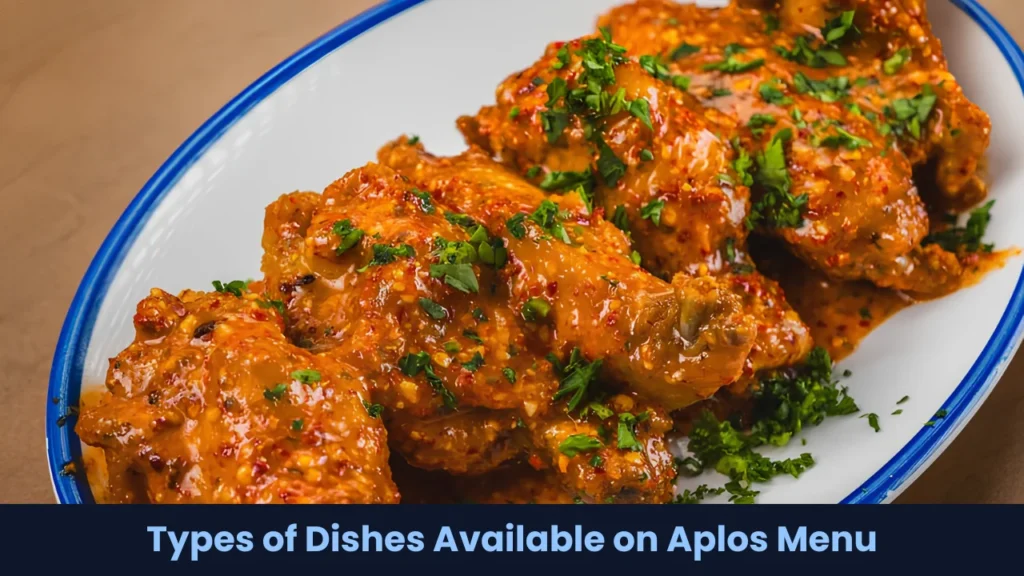 Types of Dishes Available on Aplos Menu