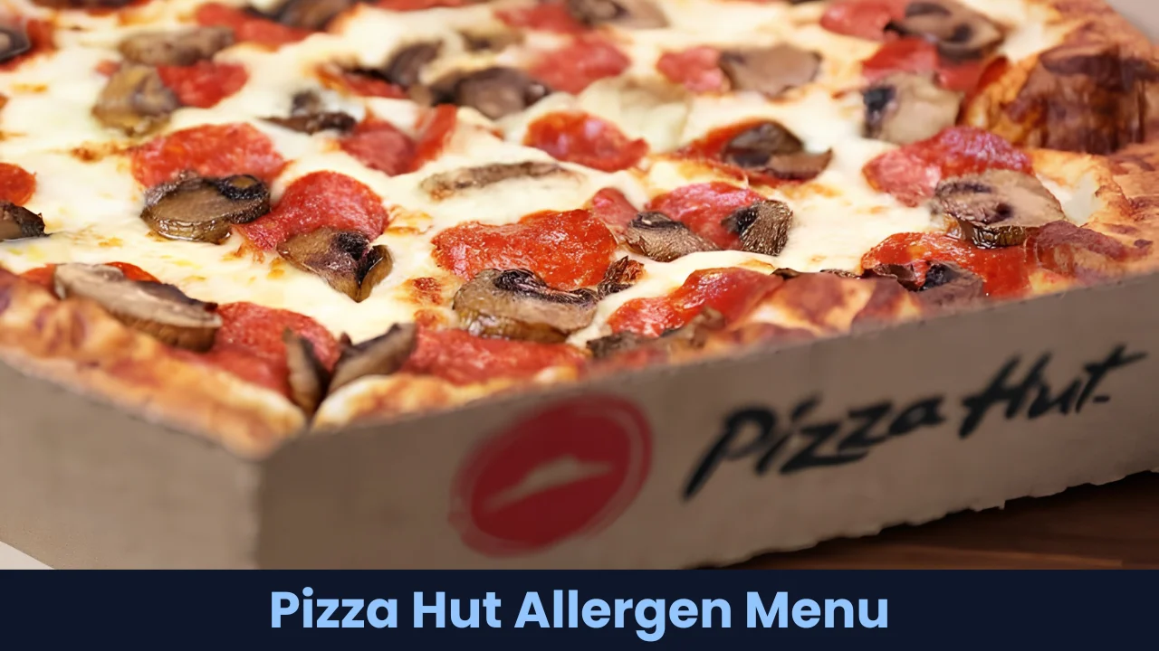 Pizza Hut Allergen Menu